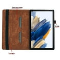 thumbnail image 2 of for iPad Pro 11 Inch 2024 Adjustable Kickstand Case, Lovely Pattern PU Leather + Soft Inner Case Auto Wake/Sleep Flip Folio Cover with Pen Holder & Card Slots for iPad Pro 11 Inch 2024, Brown, 2 of 8