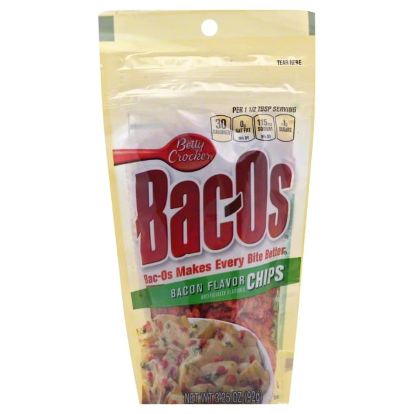 General Mills Bac Os Bacon Flavor Chips, 3.25 oz