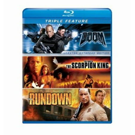 Doom / The Scorpion King / The Rundown (Blu-ray) (Widescreen)
