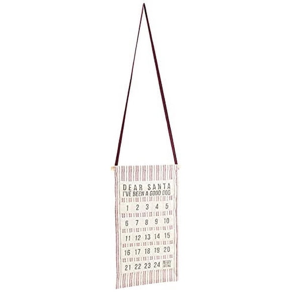 Calendario de Adviento Primitives de Kathy Good Dog Fabric