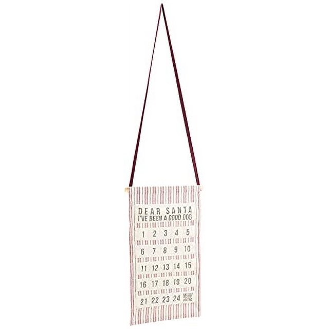 Calendario de Adviento Primitives de Kathy Good Dog Fabric
