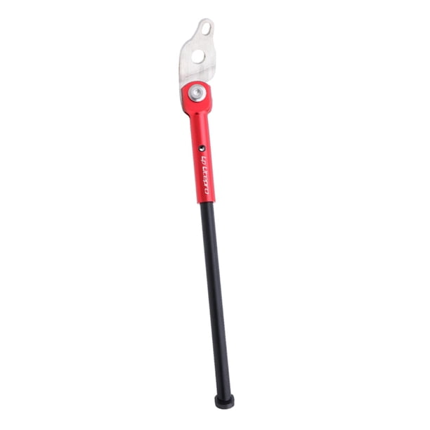 Soporte de pata de cabra para bicicleta plegable Birdy, soporte de una sola pierna para bicicleta plegable Red 18in