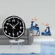 thumbnail image 2 of Reloj de pared decorativo de resina con forma de ciervo, estatua de acrílico, silencioso, moderno, ideal para sala de estar, dormitorio, oficina,, 2 of 8