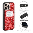 thumbnail image 2 of WIRESTER Shockproof Soft Rubber Cover Case for Apple iPhone 16 Pro Max 6.9" 2024, Red Composition Book, 2 of 5