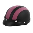 thumbnail image 2 of Casco de Motocicleta Casco Retro de Motocicleta Casco de Media Cara de Cuero de PU Casco Deportivo para Motocicleta Casco de Scooter Casco de Verano Transpirable Medio Casco ANGGREK  Otros, 2 of 8