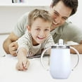 thumbnail image 7 of LNKOO Stainless Steel Sippy Cup,10 oz BPA Free Sippy Tumbler Double Wall Vacuum Insulated Children Baby Sippy Cup for Water and Milk Bottle with Handle, 7 of 7