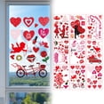 thumbnail image 2 of Valentines Day Decorations Heart Window Clings Decor,Large Red Pink Heart Tree Cupid Valentines Day Decor for Kids Home School Office Classroom,Wedding Birthday Party Supplies Gifts,9 Sheets, 2 of 5