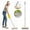 As shown, variant on Scrub Brush with Long Handle,Stainless Steel Wires Brush,4 Sections of Detachable Long Rod with 12Inch Wires Brush,Suitable for Cleaning,Kitchen,Restaurant and Swimming Pool