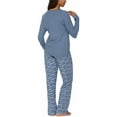 thumbnail image 2 of Calvin Klein Womens 2 Piece Fleece Pajama Set, 2 of 4