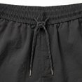 thumbnail image 7 of Squevariel Athletic Pants for Men Straight Leg Drawstring Elastic Waist Workout Pants Solid Color Zipper Outdoor Trousers with Pockets, 7 of 7