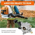 thumbnail image 4 of BR430 Carburetor for Stihl BR350 BR350Z BR450 SR430 SR450 Backpack Blower Parts Zama C1Q-S210B 4244 120-0603 4244-120-0606 Carb Kit with Air  Tune Up Kit, 4 of 8