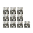 thumbnail image 1 of 10 PC 3D Crystal Tile Stickers DIY Water Proof Self-Adhesive Practical Fashion Fine Wall Stickers Tile Stickers, 1 of 7