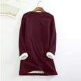 thumbnail image 4 of Vêtements d'Automne pour Femmes 2023, Mode Décontractée d'Hiver, Pull à Manches Longues, Col Rond, Imprimé de Noël, Tendance, en Solde, 4 of 5