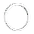 thumbnail image 2 of 14K White Gold Channel Set Baguette Diamond Wedding Band (1/4 carat) (Ring Size 4.75), 2 of 6