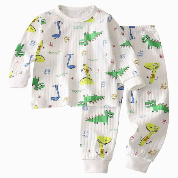 Kids Cotton Underwear Sets Boys Thermal Underwear Baby Girls Loungewear Kids Clothing 1T 2T 3T 4T 5T 6T 7T Gift Set 3-4 Years