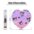 thumbnail image 3 of Lsque Sanrio Pattern Cosmetic Mirror 2.6 Inch Round Handheld Travel Pocket Makeup Mirror, 3 of 8