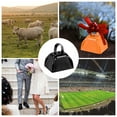 thumbnail image 6 of 3inch Cow Bells for Football Games, 24pcs Cow Bells for Sporting Events Loud Noise Makers with Handle, Black, 6 of 6
