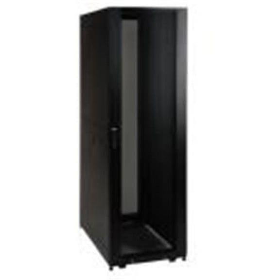 48 Unit SmartRack Standard-Depth Rack Enclosure Cabinet with Doors & Side Panels