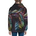 thumbnail image 6 of Sikiie Dragon with Colorful Tail Zip Up Hoodie Teenage, hoodies for Teenage, Zipper Sweatshirt Jacket for Daily, Traveling-Medium, 6 of 6