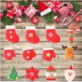 thumbnail image 4 of 12 piezas de adornos navideños colgantes, kit de decoración de adornos para árboles de Navidad, mini adornos para árboles de Navidad, colgantes de regalo para decoraciones de bricolaje, 4 of 4