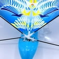 thumbnail image 6 of Self Flying eBird Blue Pigeon - Electronic Flying Bird Drone Toy. Adjust the Rudder to Make the Flapping Wings Bird Fly Forward and Back to You. 3 Flying Modes! No Remote Control Needed, USB Charging, 6 of 7