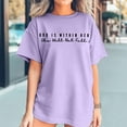 thumbnail image 7 of Alitao Graphic Tees T Shirts Oversized Shirts For Women Shirt Verse T Shirt God Is Within Her Tees Inspirational Tops Tshirts Shirts Summer Tops Purple 2XL, 7 of 7
