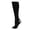 Black, variant on Wellfit WellFit 15-20mmHg Off Black Cotton Compression Socks, 9-11, Denim Heather