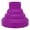 Purple, variant on Lightweight Collapsible Hair Dryer Diffuser Universal Fit Blow Dryer Attachment for Wavy and Curly Hair Professional Styling Blue 5.91 inches / 15 cm