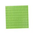thumbnail image 1 of Paneles de pared Papel tapiz Extraíble a prueba de aceite Impermeable 3D Etiqueta de la pared de Murales de pared para sala de estar, hogar, verde Baoblaze Fondo de pantalla, 1 of 8