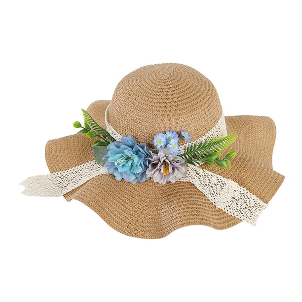 Decoración de sombrero de ala ancha para hacer uno mismo: cubo artesanal para viajes, playa, accesorios para el hogar, vacaciones Estilo G
