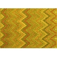 thumbnail image 1 of Ahgly Company Machine Washable Indoor Rectangle Southwestern Yellow Country Area Rugs, 3' x 5', 1 of 4