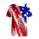 thumbnail image 4 of Fiudx Ofertas Relámpago Camiseta Sin Mangas Camisola de Color Liso para Mujer Camiseta Sin Mangas Holgada, 4 of 4