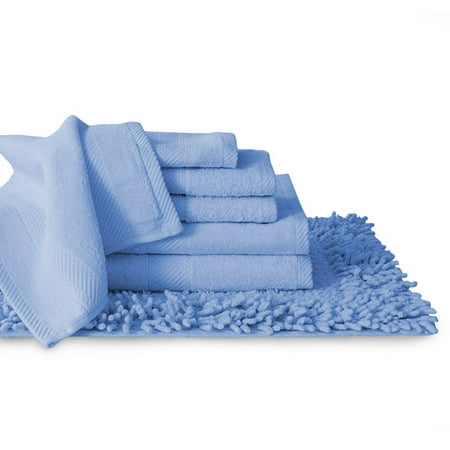 Baltic Linen 7-Piece Towel and Bath Rug Set