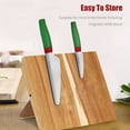 thumbnail image 4 of KINGSTONE 2-Piece Kitchen Knife Set with Gift Box, Stainless Steel Chef Knives with Christmas Pattern, Ergonomic Cutlery Set, Round Tip Safety Knives for Home Cooking, 4 of 8