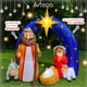 thumbnail image 2 of Inflable de Navidad nacimiento pesebre Navideño Artego con 5 personajes premium - 2m, 2 of 8