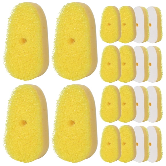 20 Packs Dish Wand Sponge Refills for Scrub Daddy Dish Daddy, Scrub Brush Replacement Heads, Dish Brush Replacement Head for Kitchen Cleani