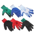 thumbnail image 1 of 3 pares de guantes de jardinería resistentes, transpirables, con revestimiento de nitrilo, para jardinería y paisajismo, unisex, 1 of 8