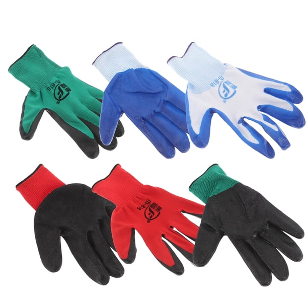 3 pares de guantes de jardinería resistentes, transpirables, con revestimiento de nitrilo, para jardinería y paisajismo, unisex