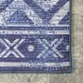 thumbnail image 4 of nuLOOM Fae Geometric Machine Washable Indoor/Outdoor Area Rug, 8' x 8', Square, Fae Blue, 4 of 6