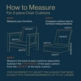 thumbnail image 5 of Boheme Essentials Pillow Back Chair Cushion, 5 of 6