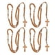 thumbnail image 3 of Cuentas De Rosario De Madera Hechas A Mano Rosario Anudado Collar De Rosario Católico Para Hombres Mujeres Niños Con Cuerda Resistente Y Gruesas Cuentas De Madera Regalos, 3 of 7