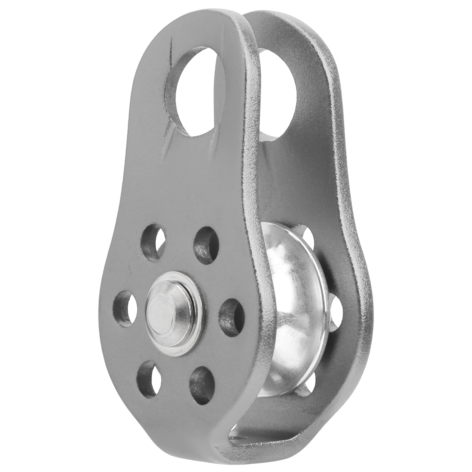 Srliya Outdoor Aluminum Rock Climbing Pulley Small Rope Pulley Mountaineering Adventure Crossing