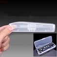 thumbnail image 4 of Practical Plastic Clear Transparent Collection Razor Cont Case Storage Box, 4 of 10