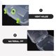 thumbnail image 3 of unbranded Organizador Para Zapatos Verde Con Plástico Claro Ventilado Y Estructura Apilable, 3 of 7