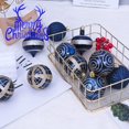 thumbnail image 4 of Kyusrd 16Pcs Christmas balls for Christmas tree decoration,Christmas party decoration hanging Anniversary Ornaments balls (60mm),Navy, 4 of 8