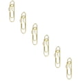 thumbnail image 2 of 7 Colors Penclip Metal Pencil Clips Multifunctional Paperclip Reusable Writing Tool Heart Pen Clip Pen Holder for Notebook Pen Holder Paper Clip, 7 Gold-Colored Metal Pen Clip Paperclips, 2 of 9