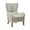 Linen, variant on Gracie Mills Zachery Transitional Swoop Wing Chair with Round Arm and Piped Edges - GRACE-3914