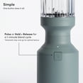 thumbnail image 4 of The Beast Mini® Blender | Compact, Personal Countertop Blender for Smoothies, Shakes, Food Prep, Frozen Fruits & Veggies, Sauces & Dips | Portable Bottle, Straw Cap and Straws | 600W Motor (Mist), 4 of 8