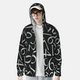 thumbnail image 3 of Picia Numbers Women's Men's UPF 50+ Sun Protection Hoodie Shirt Long Sleeve SPF Fishing Outdoor UV Hiking Lightweight Shirts-X-Large, 3 of 9