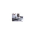 thumbnail image 2 of LeisureMod Modern 55” Rectangular Dining Table for 4 to 8 People with Sintered Stone/Glass Top and Acrylic Base Kova Series in White Grey, 2 of 10